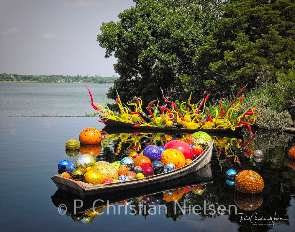 Chihuly Boats